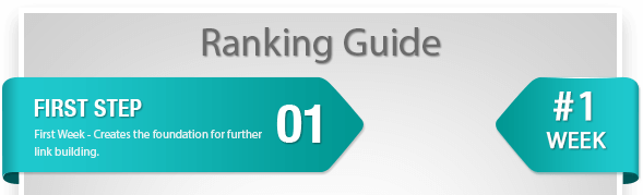 Buy Backlinks with the Ranking Guide Step 1