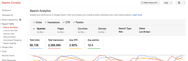 The Best SEO Tools in 2018: Google Search Console