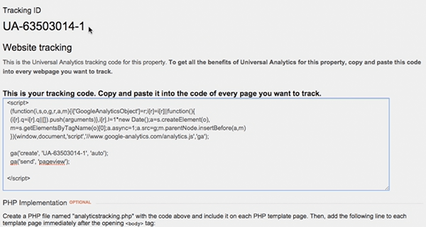 Google Analytics Offers Different Tracking Options