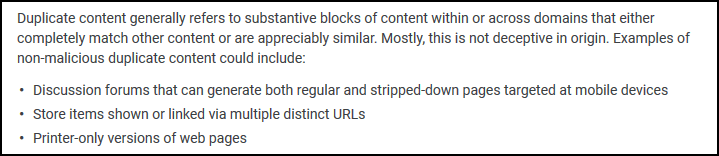 Technical SEO Guide: Duplicate Content