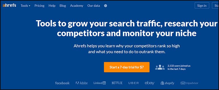 International SEO - Keyword Research Tools: AHREF