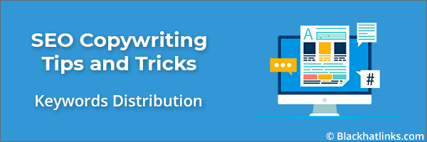  SEO Copywriting Keywords Distribution